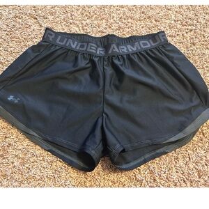 Under Armour Women's Dark Gray Athletic Shorts